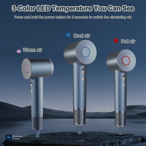 High Speed Ionic Low Noise Hair Dryer