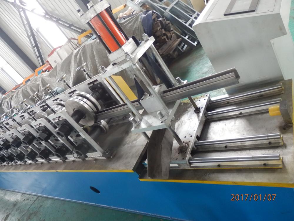 Steel Shutter Door Rail Roll Forming Machine