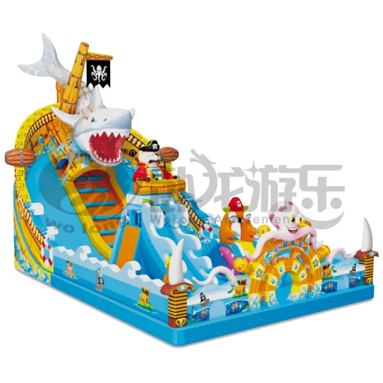 Professional inflatable bouncer combo