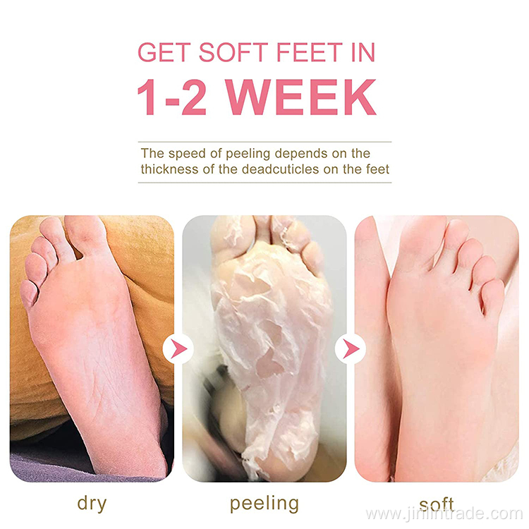 Ingredients Transparent Original Moisturizing foot peel