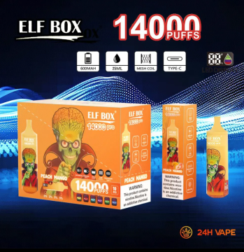 ELF BOX Vape: RGB 14000 Pro LED Display Edition