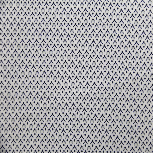 Cotton Polyester Poplin With Small Diamond Lattice