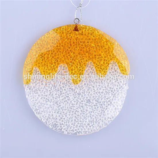 Middle size snowball pendant new style colorful indoor decoration