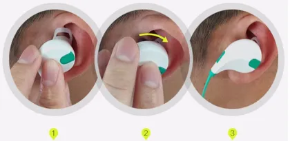 OEM Factory wireless sports in ear headphone, bluetooth headsets and earphone