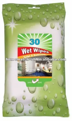 toilet cleaning wet wipes