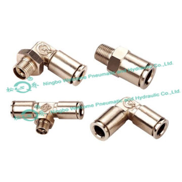 JKH Push In Type Tube Fitting (Brass)