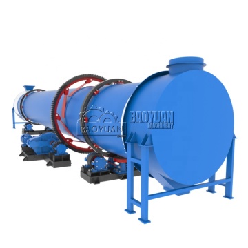 High Drying Intensity Rotary Single Cylinder Dryer for Limestone and Plaster