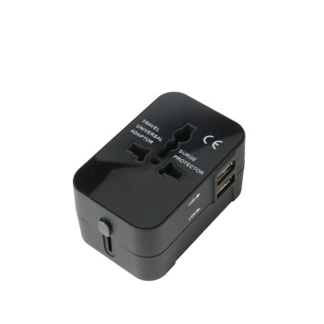 Wholesale Manufacturer Universal Travel Adapter with 2 USB Chargers