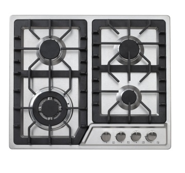 China Supplier Sales 4 Burners Stainless Steel Top Plate  Built-in 60cm 4 Burners Gas Stove Manufacturers