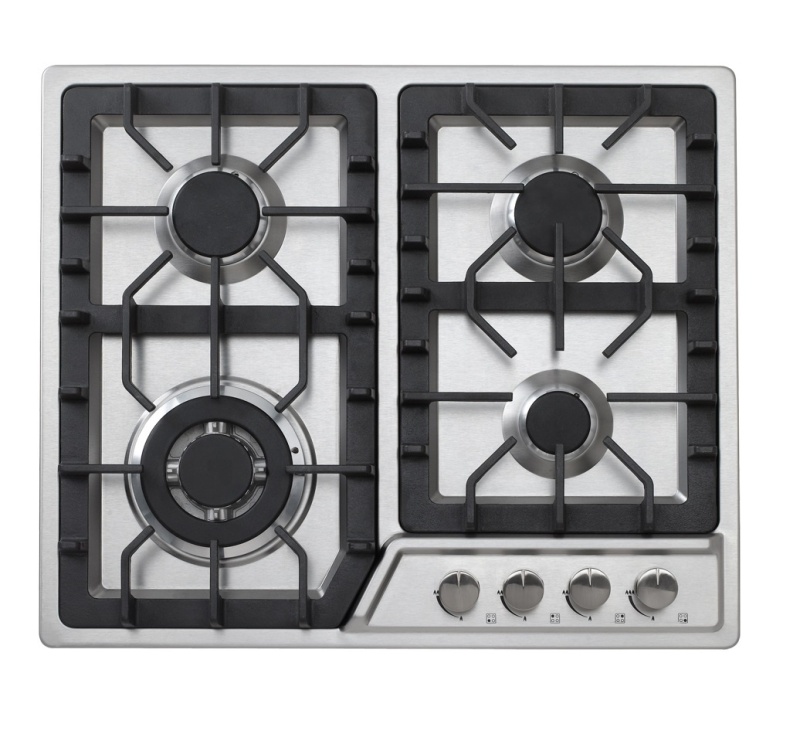China Supplier Sales 4 Burners Stainless Steel Top Plate  Built-in 60cm 4 Burners Gas Stove Manufacturers
