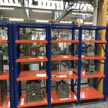 Industry Shelves for Storage of Molds