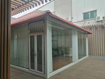 Ready Made Pitched Roof Container Hotel