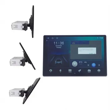 13 Inch 1 DIN Android GPS Navigation Radio with Retractable Screen Car DVD Player