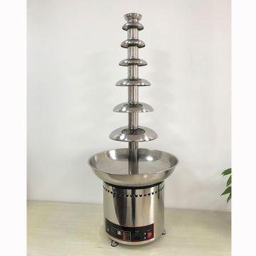 Electric Chocolate Fountain Machine - 7 Tier Melting System for Parties, Weddings, and BBQs