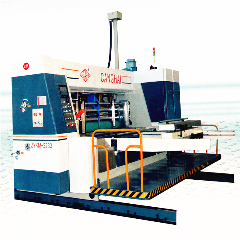 high speed flexo printer slot die cut machine