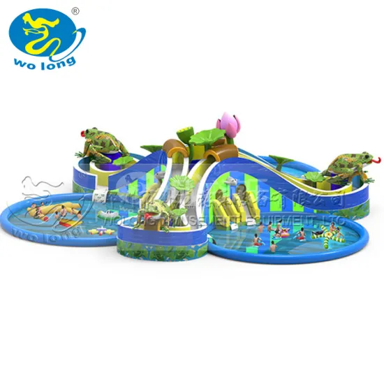 kids entertainment inflatable large slide inflatable jumping castle bounce house with slide