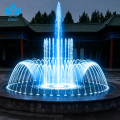 Fuente musical compacta para parques y patios