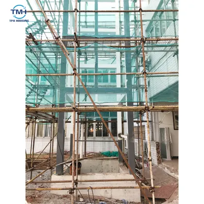 Steel structure engineering fabrications elevator shaft