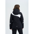 Traje de snowboard negro de snowboard negro a prueba de viento