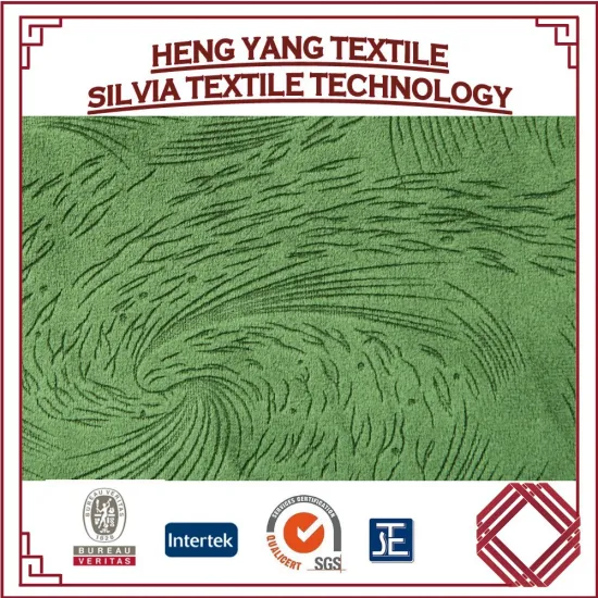 new design burnout velboa fabrics for sofa/home textile/upholstery