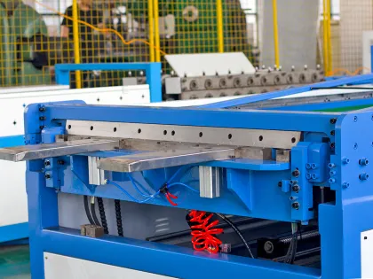 Rectangle Air Duct Machine: U Shape Auto Duct Line 5 for Ventilation Ducts Manufacturing