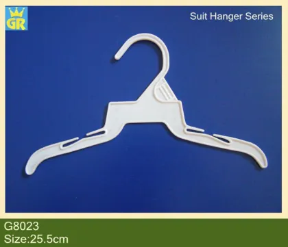 Plastic Dress Hangers suit hangers - Sloped Shoulders G8023