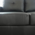 Estilo europeu sala de estar couro l em forma de sofá