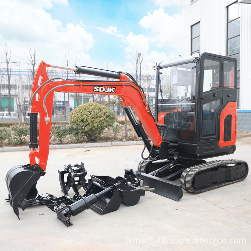 Free Shipping CE/EPA Compact Mini Excavator 2 Ton