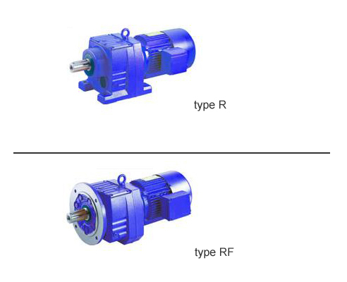 R Series Helical Gear Motor (R97)