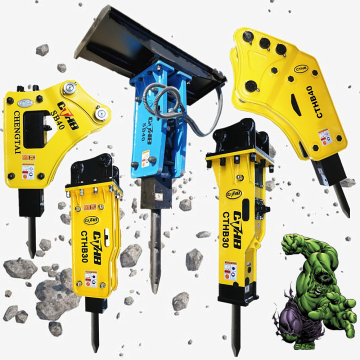 Excavator Hydraulic Breaker Spare Parts: Bushes, Chisels, Seal Kits & Chisel Pins