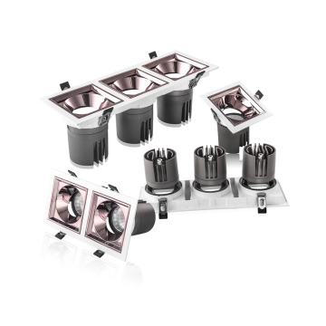 LED -Downlights: Eingebraucht, COB, verschiedene Wattages
