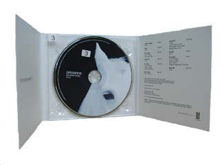 6 Panel Digipak with 1 CD Holder for 120MM CD/DVD Replication