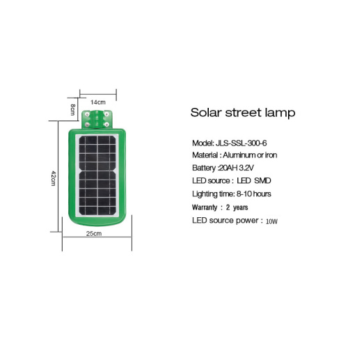 all in one led solar power street lamps