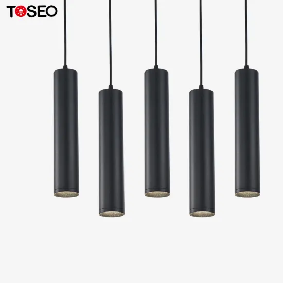 Modern Black Gu10 Gold Vintage Pendant Light for Kitchen