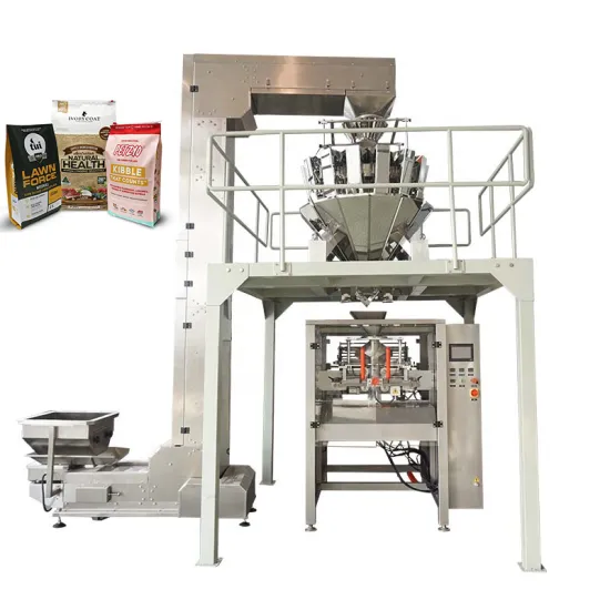 Food Packing Machine For Quad Bag