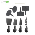 4 pcs Cheese Knife Set with Markers