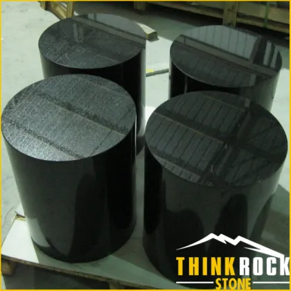 Black Granite Stone Desk Garden Products