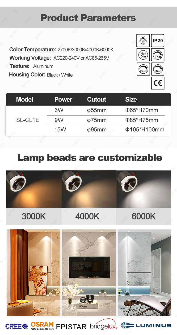 Led Spotlight Downlight