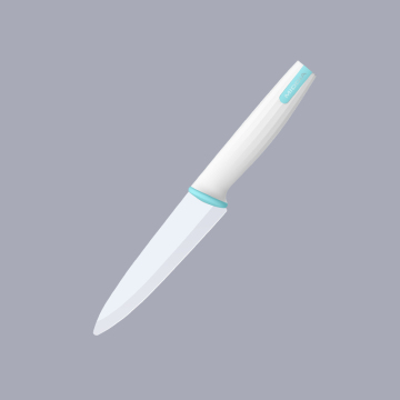 MIDDIA CERAMISCHE PELINGSMIDS, 4,5 inch met PP -handgreep