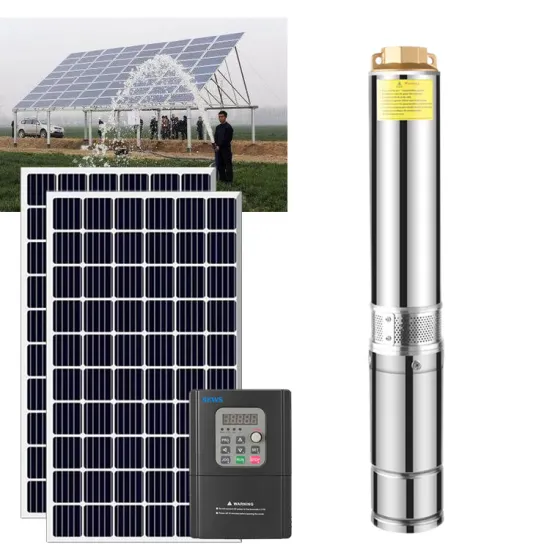 High Pressure Solar Water Pumps: 0.5HP to 2HP Submersible Plastic Impeller Options