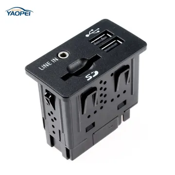 Ford S-MAX GALAXY MK4 2016 EM2T-14F014-AB AUX USB Auxiliary Stereo Adapter