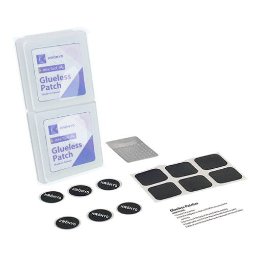 Glueless Patch 2boxen/ 1Bag für die Reparatur von Fahrradreifen