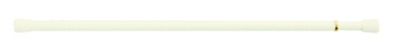 Twist tension rod with spring