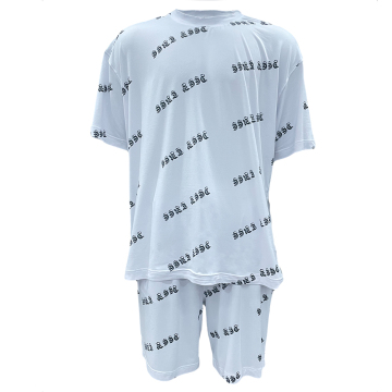 Custom Breathable Printing T-shirt And Shorts Sports Set