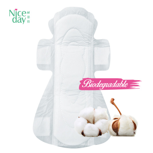 100% biodegradable organic cotton sanitary pads