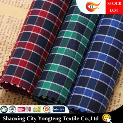 China Manufacture African Fabrics Textile Yarn Dyed Fabric