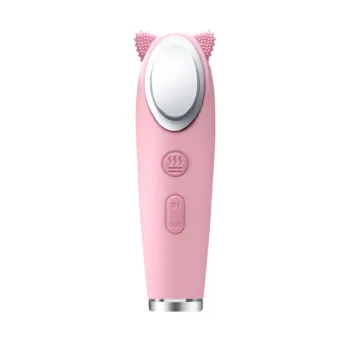 Silicone Cleansing Brush Vibration Heating Facial