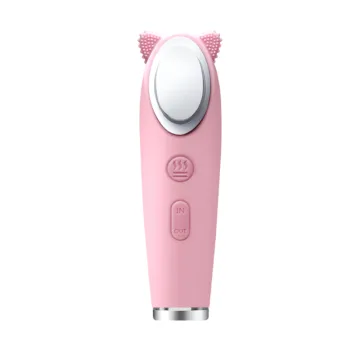 Silicone Cleansing Brush Vibration Heating Facial