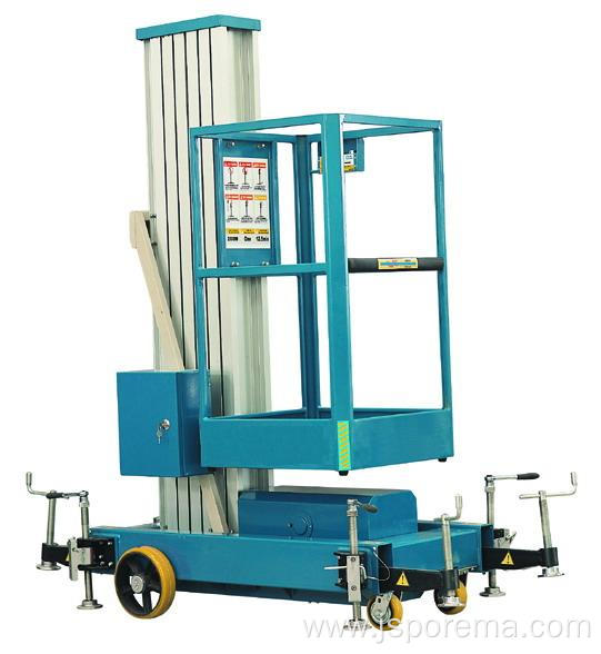 vertical mast lifting platforms