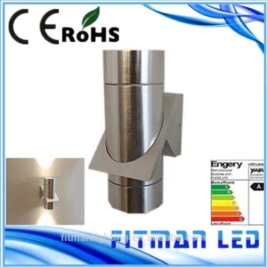 Mordern style ALuminum 2*3W 6W up and down oudtoor led wall lamp